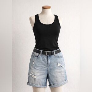Torrid Distressed Denim Shorts